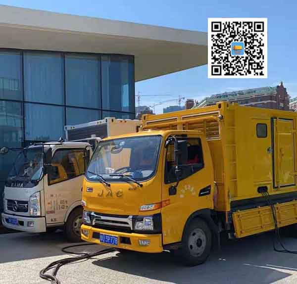 月湖出租发电车